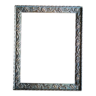 Wooden frame art nouveau work late 19th/early 20th century