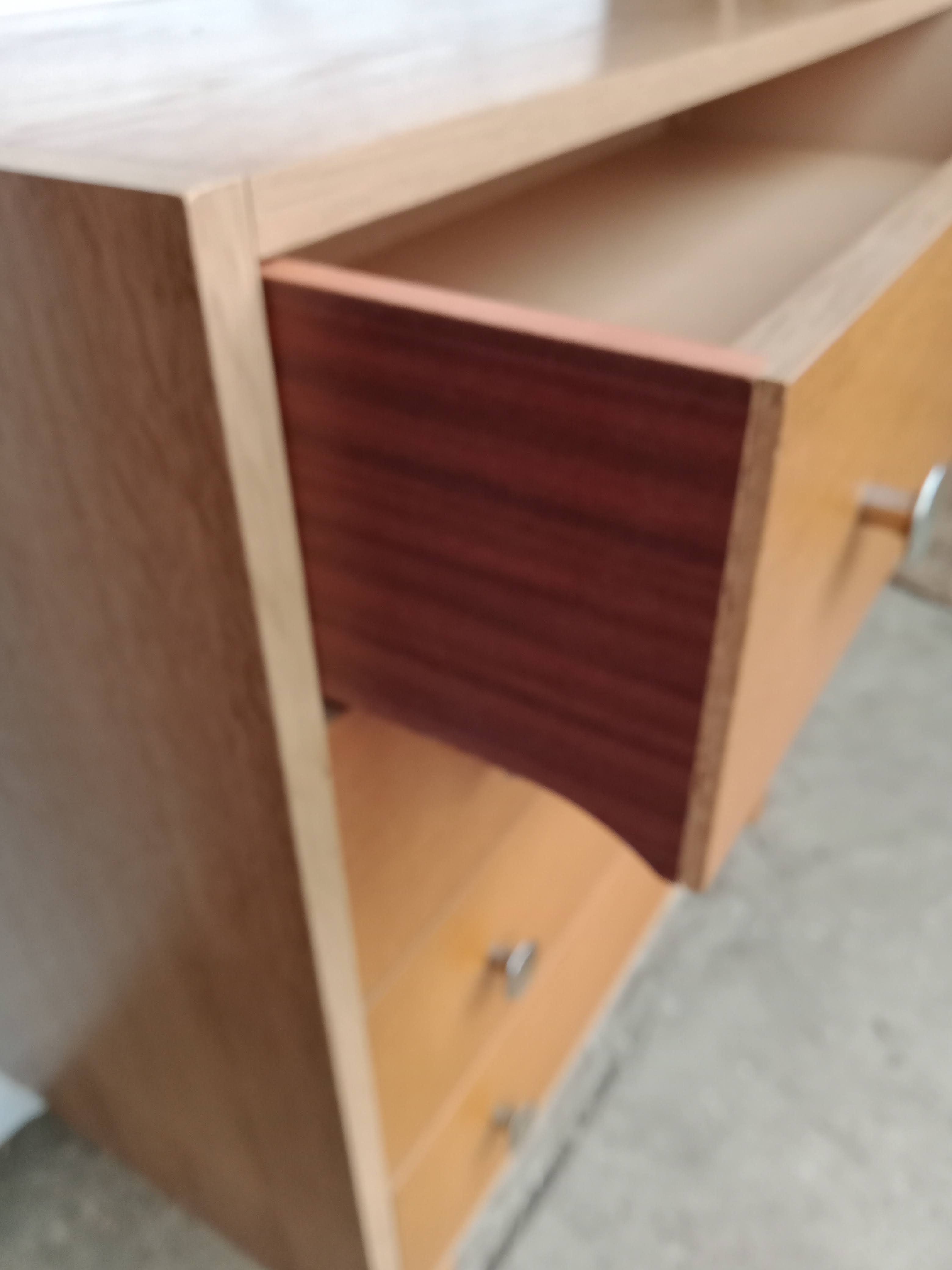 Vintage four-drawer chest of drawers