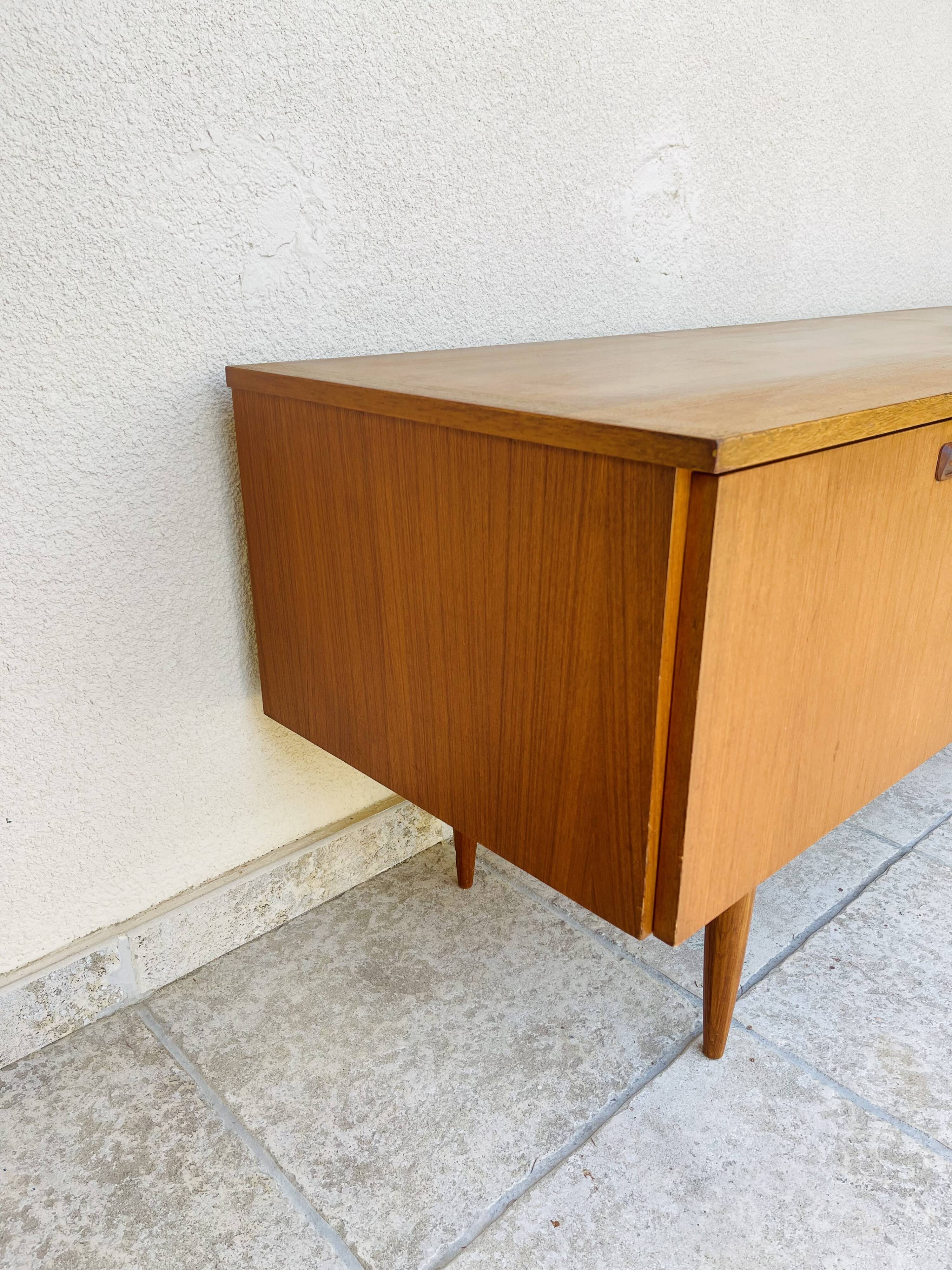 Scandinavian teak row