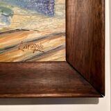 Tableau ancien , Marine signée André Cartayrade (1921-2016)
