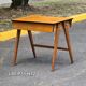 Bureau vintage 1960 scandinave pied compas