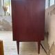 Scandinavian modernist teak sideboard with 4 drawers