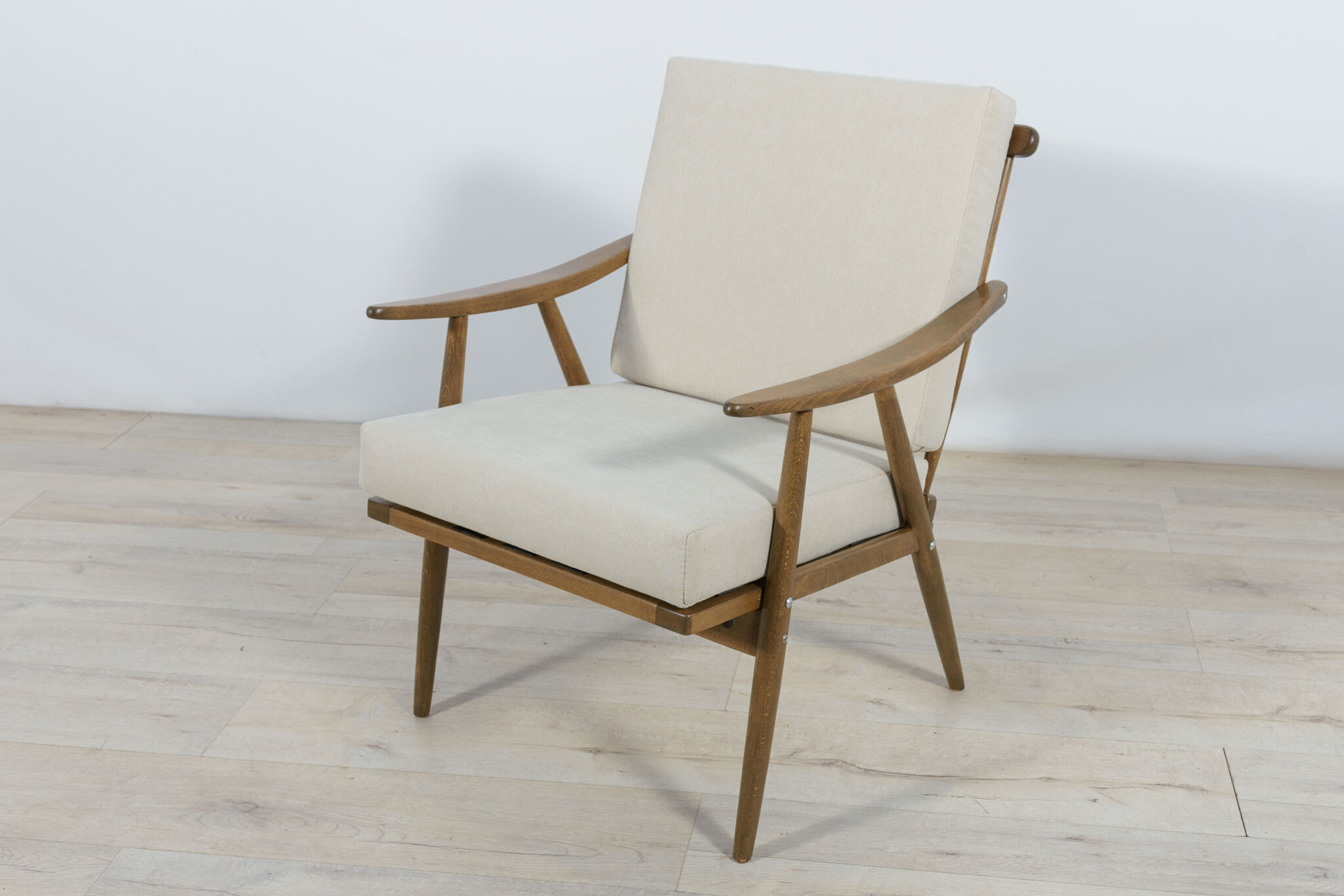 2 mid-century czechoslovak armchairs from ton, 1960s, set of 2