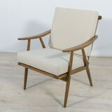 2 mid-century czechoslovak armchairs from ton, 1960s, set of 2
