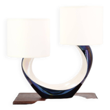 Verceram black and white ceramic lamp
