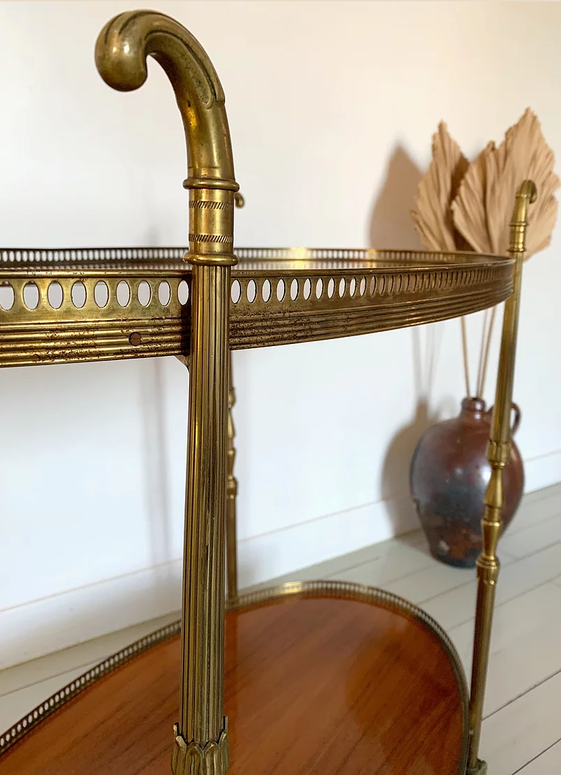 Art Deco Oval Dessert