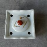 Porcelain inkwell with masonic motifs