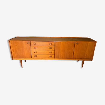 Enfilade scandinave en teck 1960