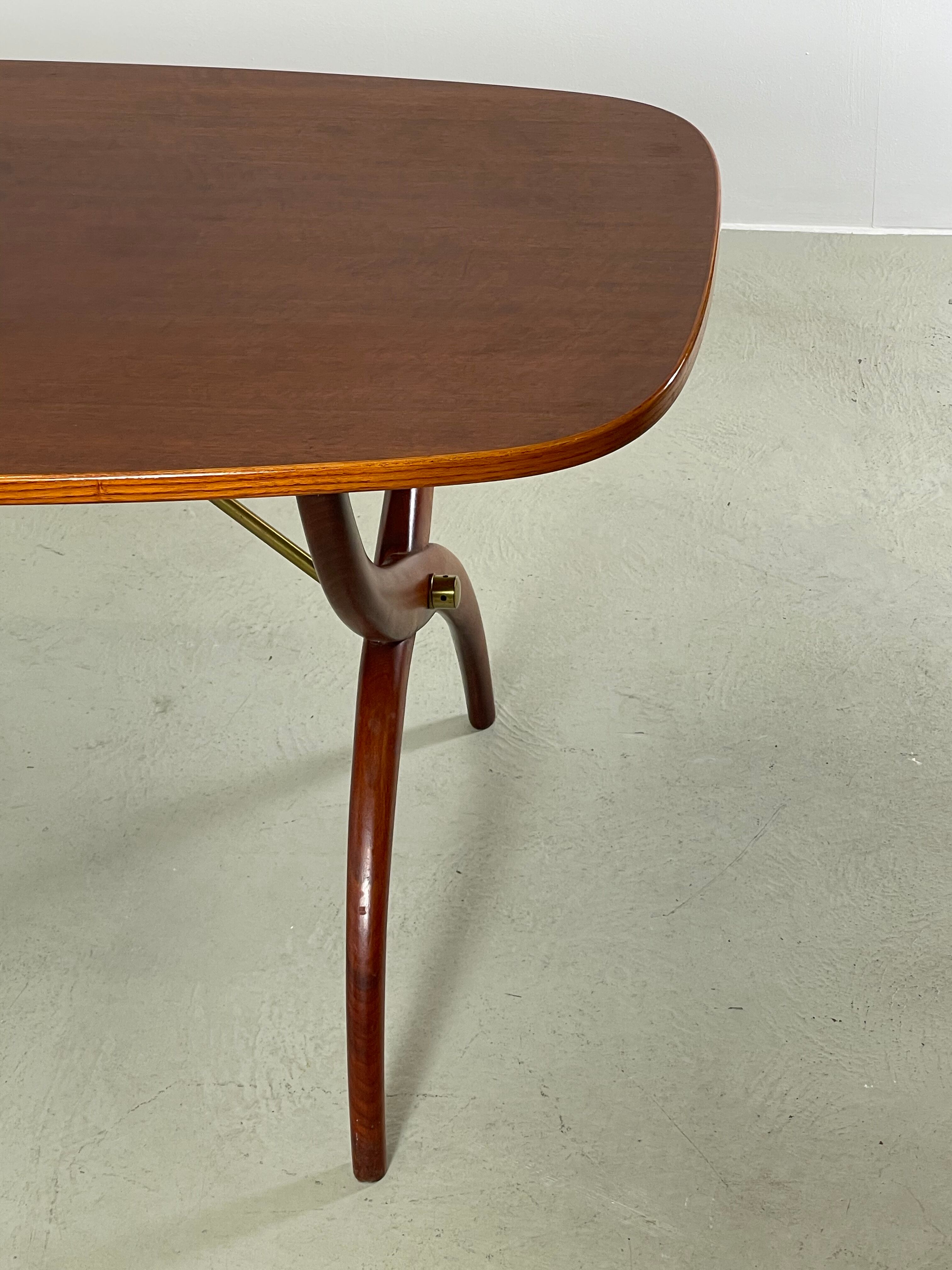 Table basse suédoise midcentury années 1960