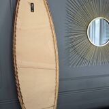 Large rattan mirror 60'