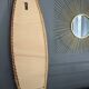 Large rattan mirror 60'