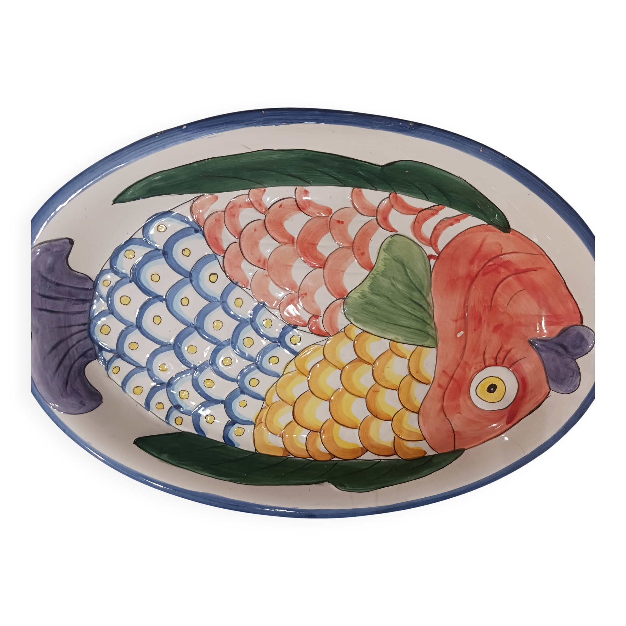 Fish serving dish