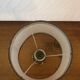 Bedside lamp Vintage foot solid brass year 60