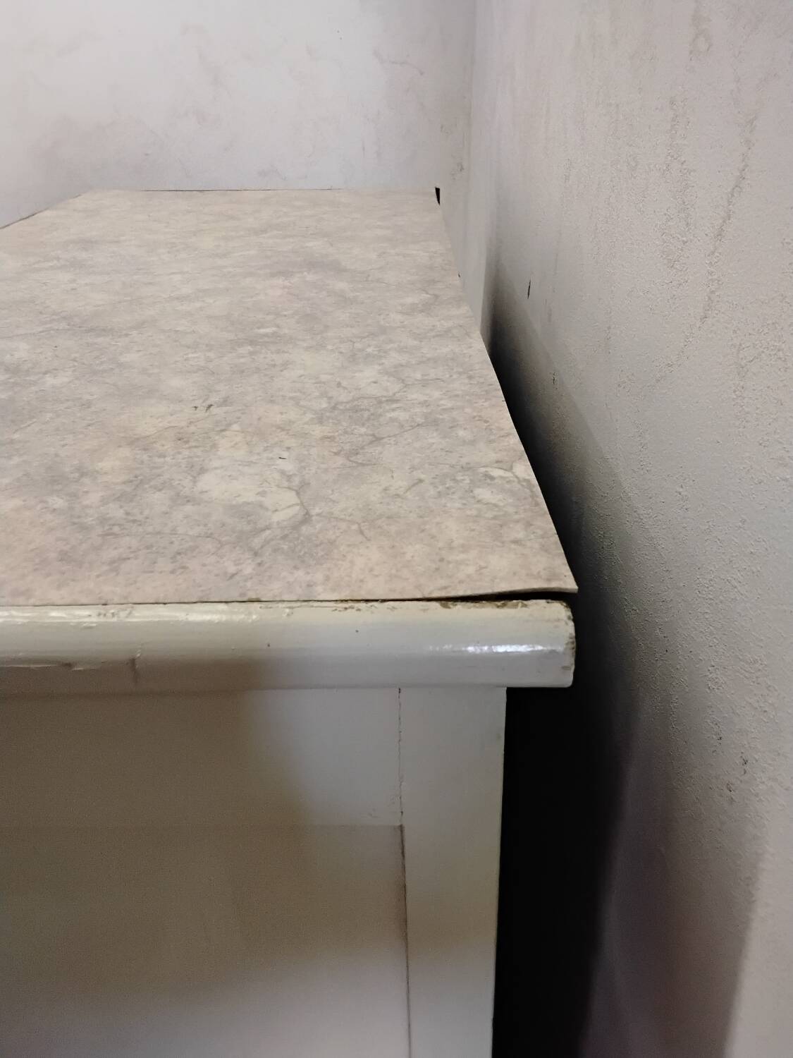 Old wooden Parisian buffet