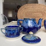 Old enameled coffee pot