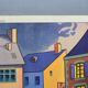 Rossignol educational school poster front and back "the fire" and "the toy store"