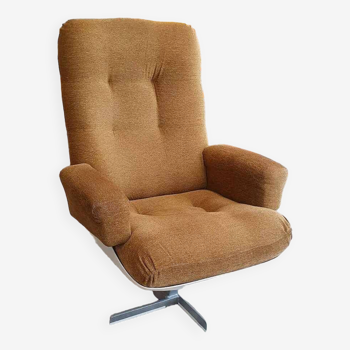 Fauteuil coque moulé 1970