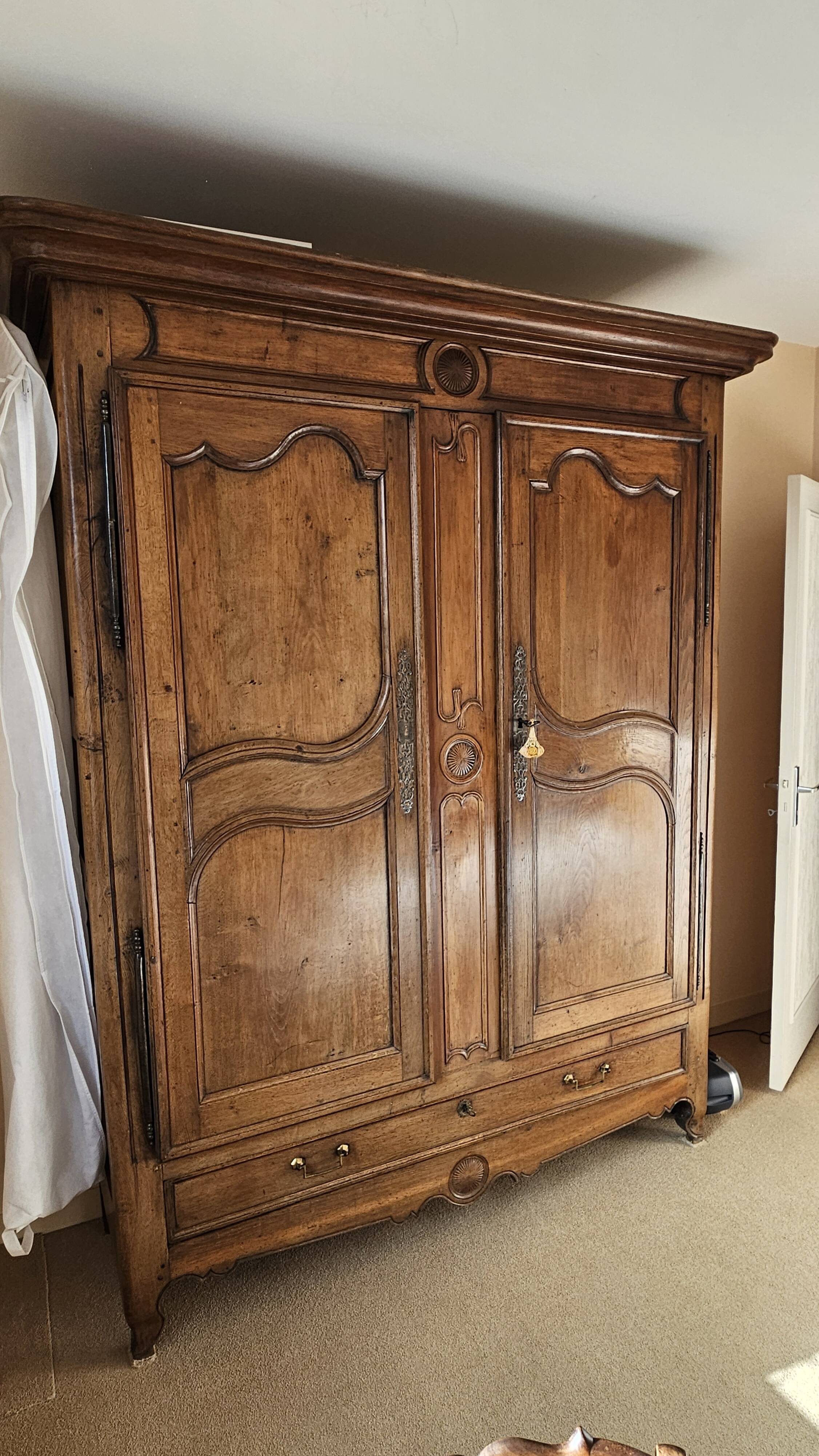 Norman oak wardrobe