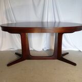 Baumann vintage Scandinavian extendable oval table