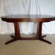 Baumann vintage Scandinavian extendable oval table