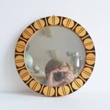 Mid-century Slovak wall mirror from 1970