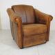 Fauteuil en cuir