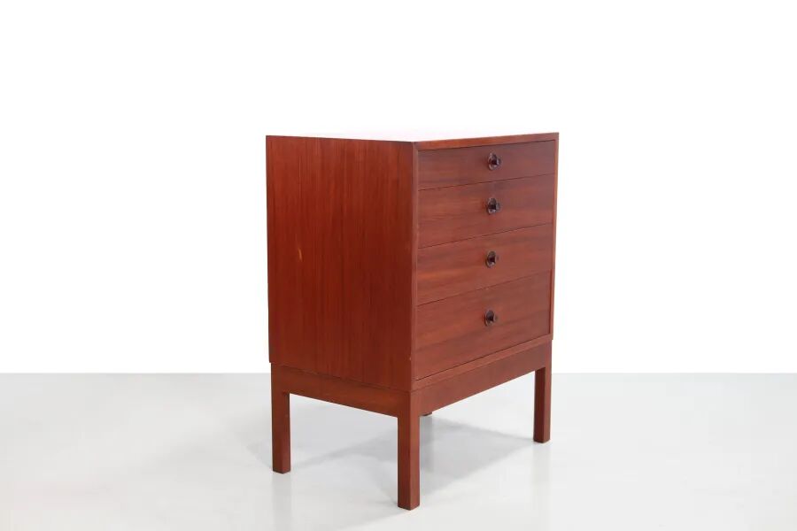 Teak chest of drawers by Borge Mogensen for Karl Andersson and Son