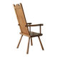 Traditional Armchair Folk Style in Oak 1930s