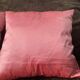 Bohemian style cushions in wild silk and embroidery
