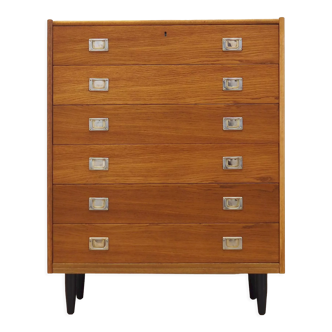 Ash chest of drawers, Danish design, 1970s, production: Denmark