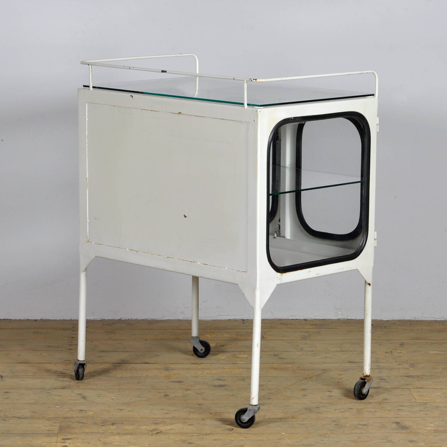Vintage Iron Medical Trolley, 1970s