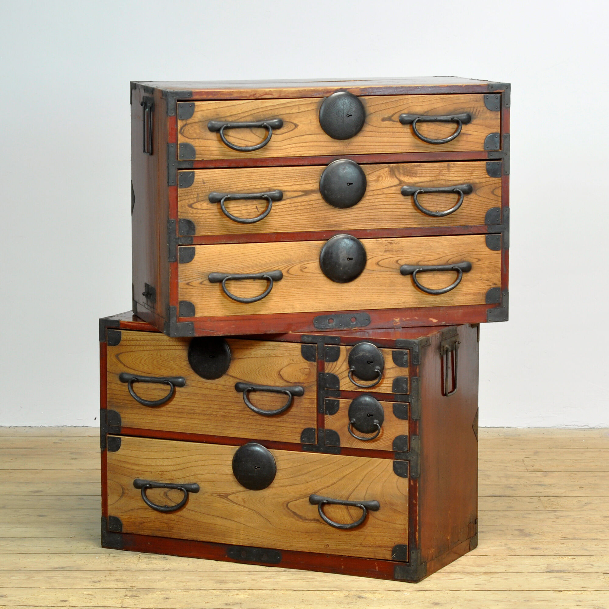 Japanese Tansu chest of drawers, circa 1870