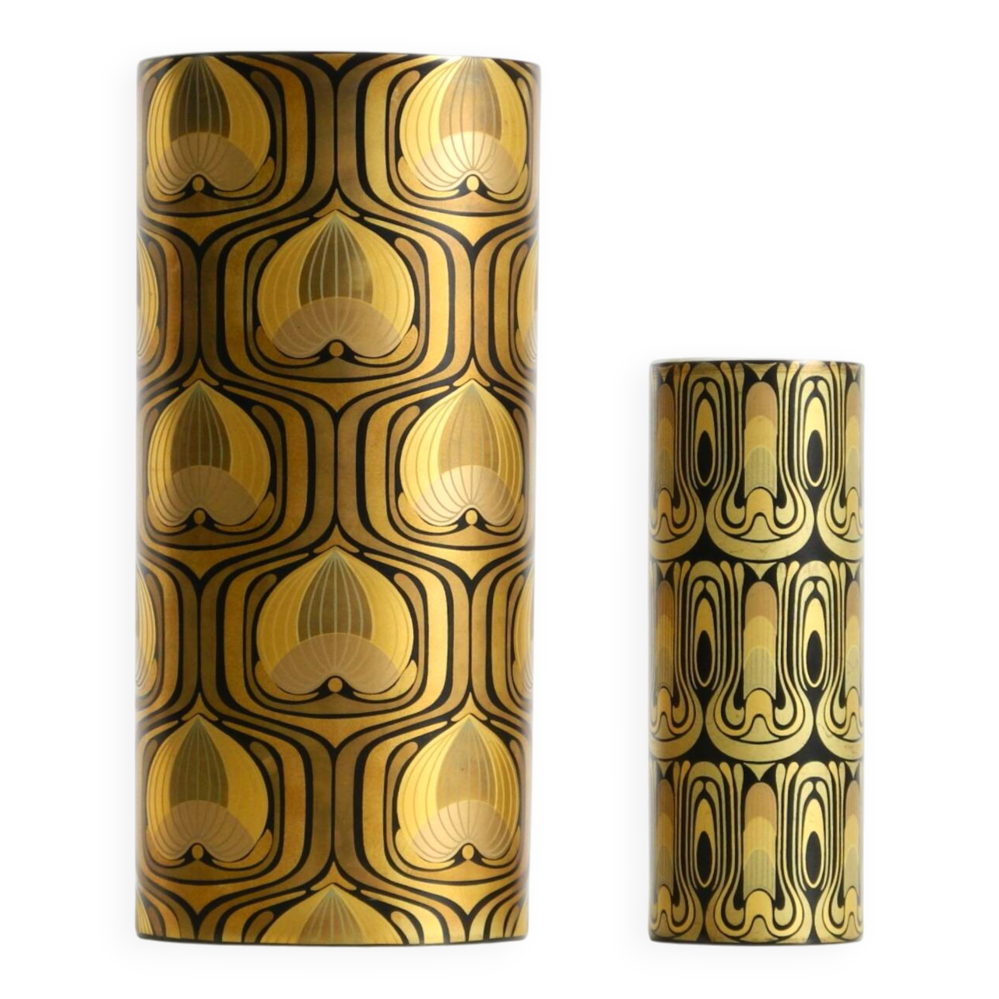 Two 1970s porcelain vases by Björn Wiinblad for Rosenthal Studio-Linie