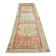 Tapis Couloir Vintage Patiné – Tons Corail, Crème & Vert Sauge, 85x352 Cm