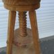 Tabouret tripode d'architecte industriel en pin