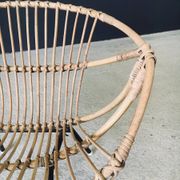 Mid-Century Modern Bamboo Lounge Chair, France, 1950s