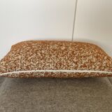 Orange terry cushion
