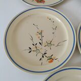 Assiettes Boch Frères La louvière