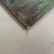 Small oil on old cardboard