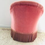 Pink armchair