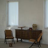Pair of armchairs from the 50s-60s in boucle, mid-century Swedish design.
