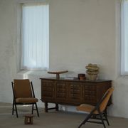 Pair of armchairs from the 50s-60s in boucle, mid-century Swedish design.