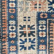 Vintage Turkish carpet Kars Anatolia handmade 224x324 cm