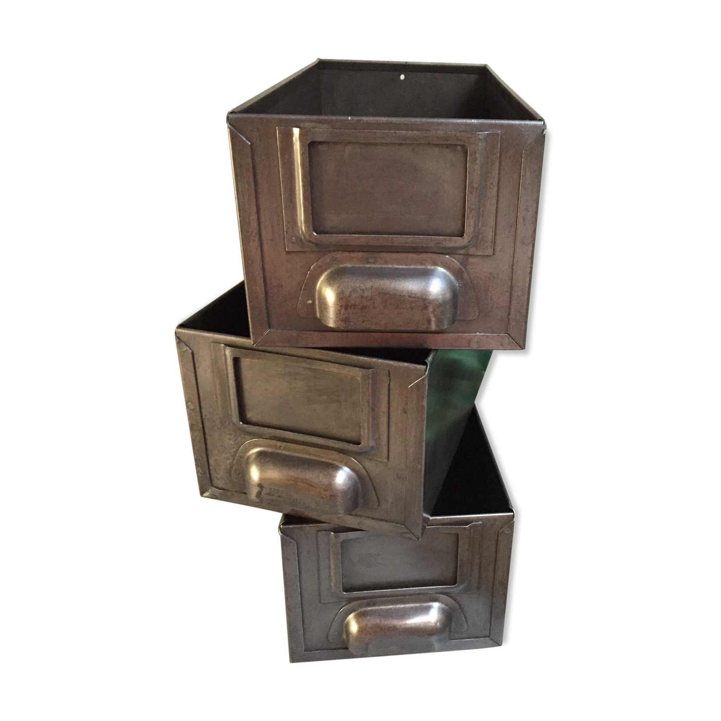 Lot of 3 industrial lockers