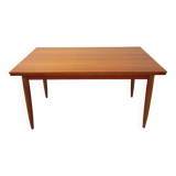 Vintage Scandinavian style dining table from the 50s and 60s in teak with extensions