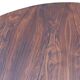 Table à manger Jorge Zalszupin ronde extensible palissandre jacaranda 1960