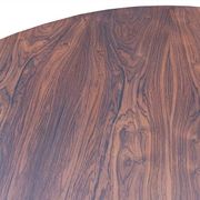 Table à manger Jorge Zalszupin ronde extensible palissandre jacaranda 1960