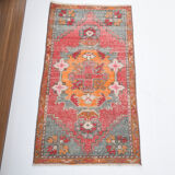 96x51 cm wool vintage rug