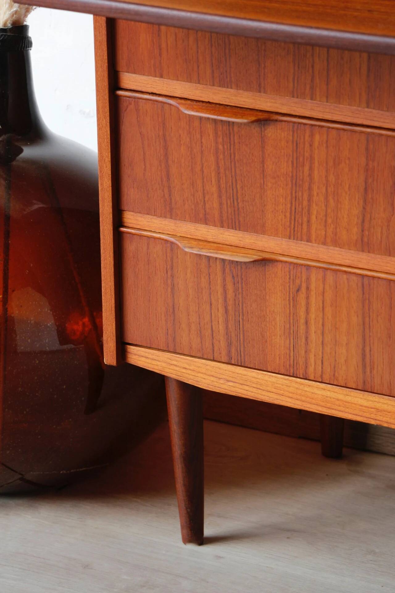 Danish teak secretary from the 1960s | Scandinavian design
