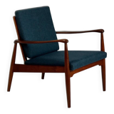 Fauteuil en teck, années 60